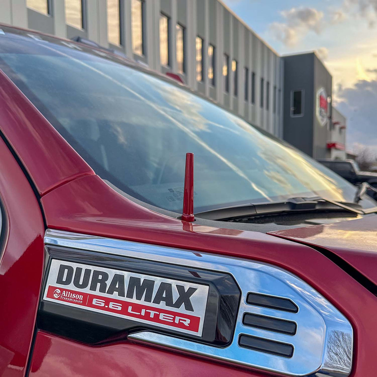 2020-2025 Duramax Billet TIG Torch Stubby Antenna - Wehrli Custom Fabrication