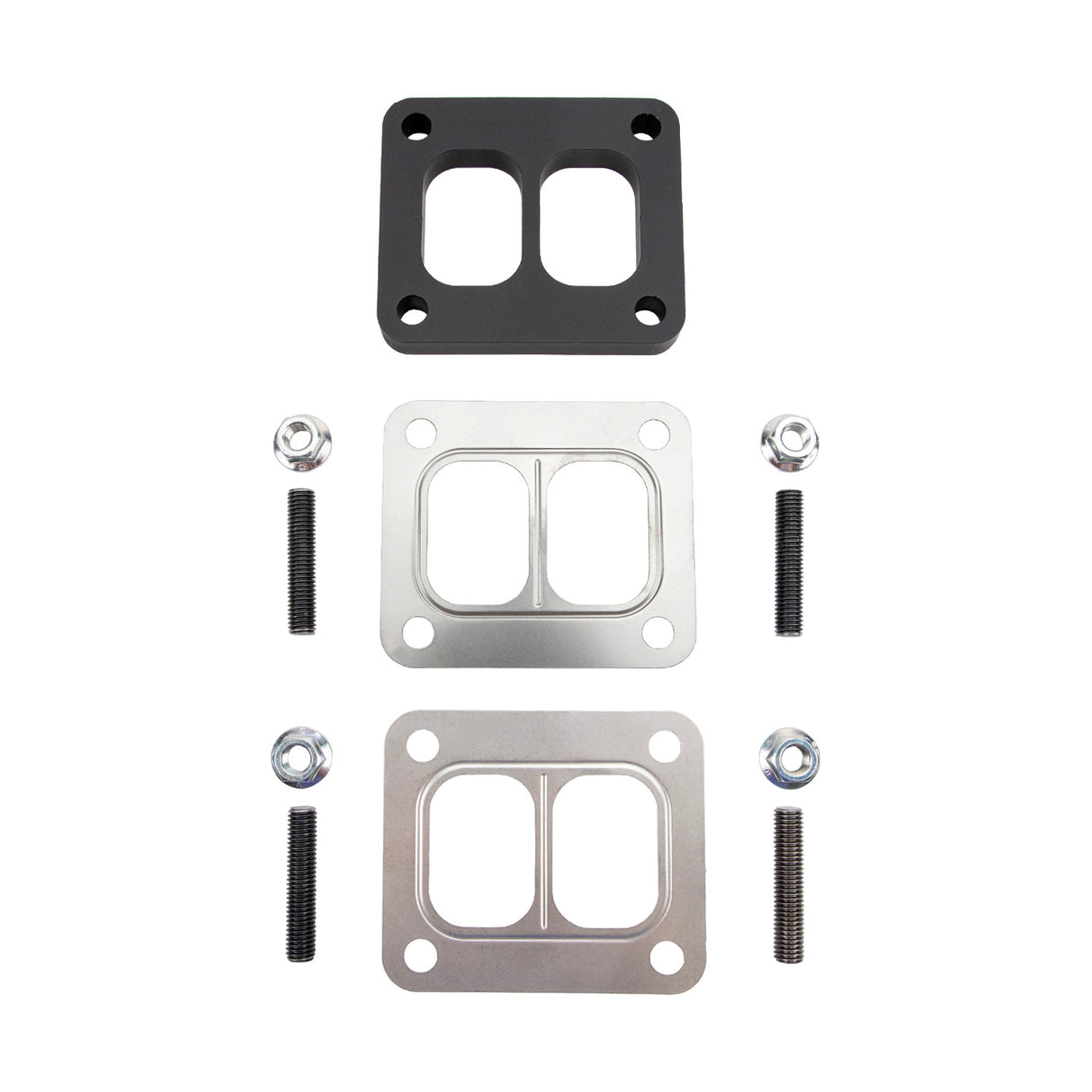Universal T4 Spacer Plate Kit 1/2" with Studs and Gaskets - Wehrli Custom Fabrication
