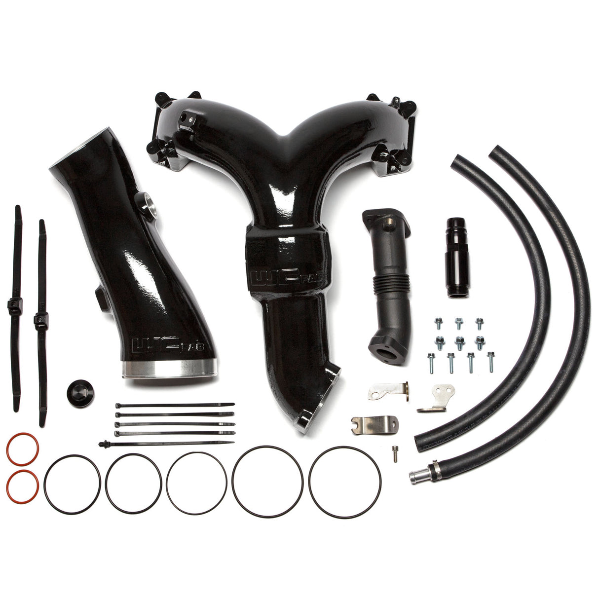2020-2026 Powerstroke Y-Bridge Kit With Intake Horn - Wehrli Custom Fabrication