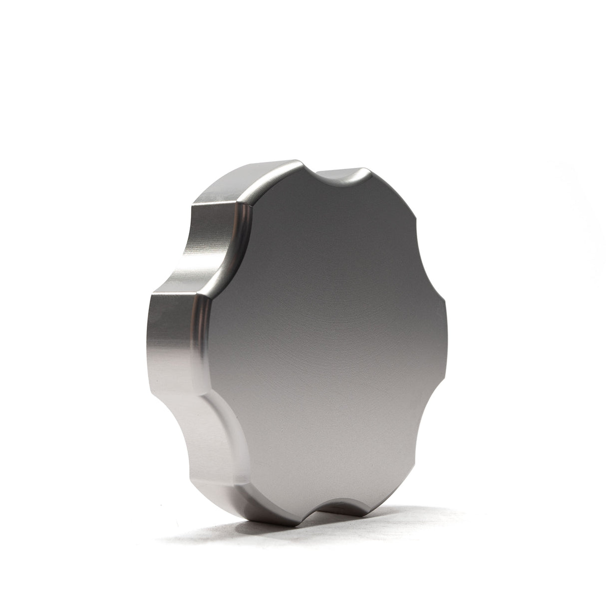 2017-2026 Powerstroke Billet Aluminum Power Steering Reservoir Cap, Clear Anodized - Wehrli Custom Fabrication