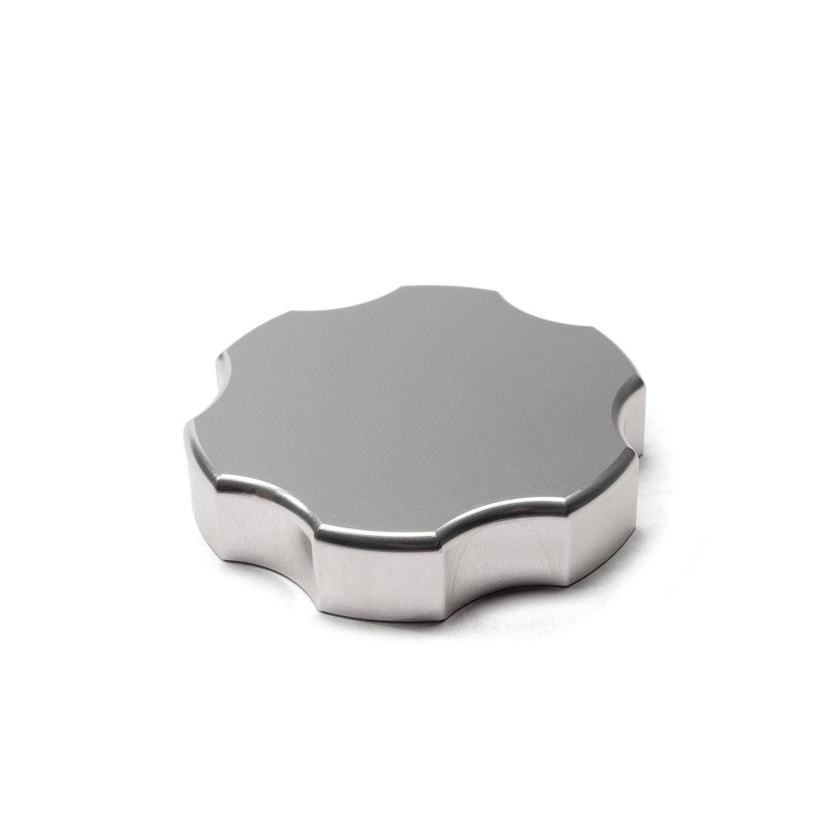2017-2026 Powerstroke Billet Aluminum Power Steering Reservoir Cap, Clear Anodized - Wehrli Custom Fabrication