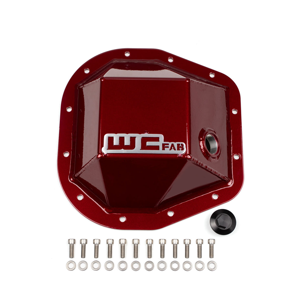 1999-2024 Powerstroke Ford Sterling 10.5" 12 Bolt Rear Differential Cover - Wehrli Custom Fabrication