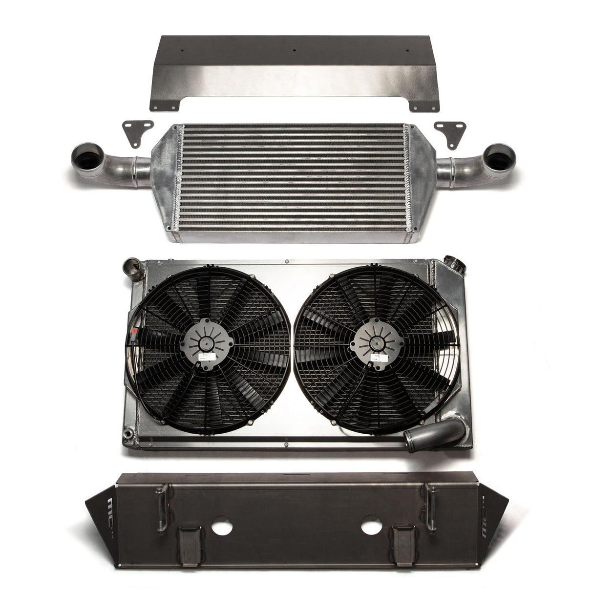 1981-1987 GM Square Body Duramax Swap Intercooler & Radiator Kit - Wehrli Custom Fabrication