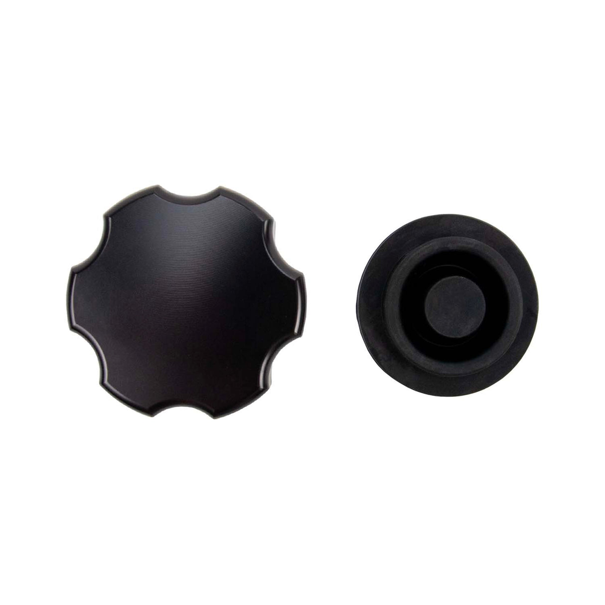 2011-2025 Powerstroke Billet Aluminum Brake Master Cylinder Cap, Black Anodized - Wehrli Custom Fabrication