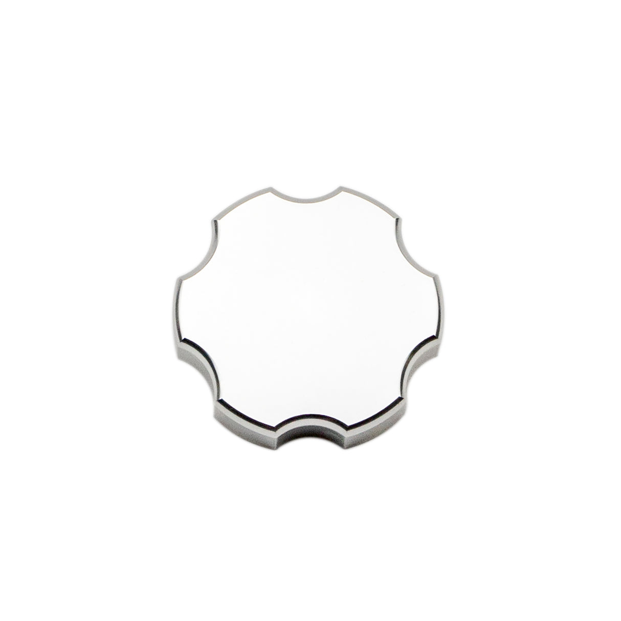 1998-2024 Cummins Billet Aluminum Brake Master Cylinder Cap, Clear Anodized - Wehrli Custom Fabrication