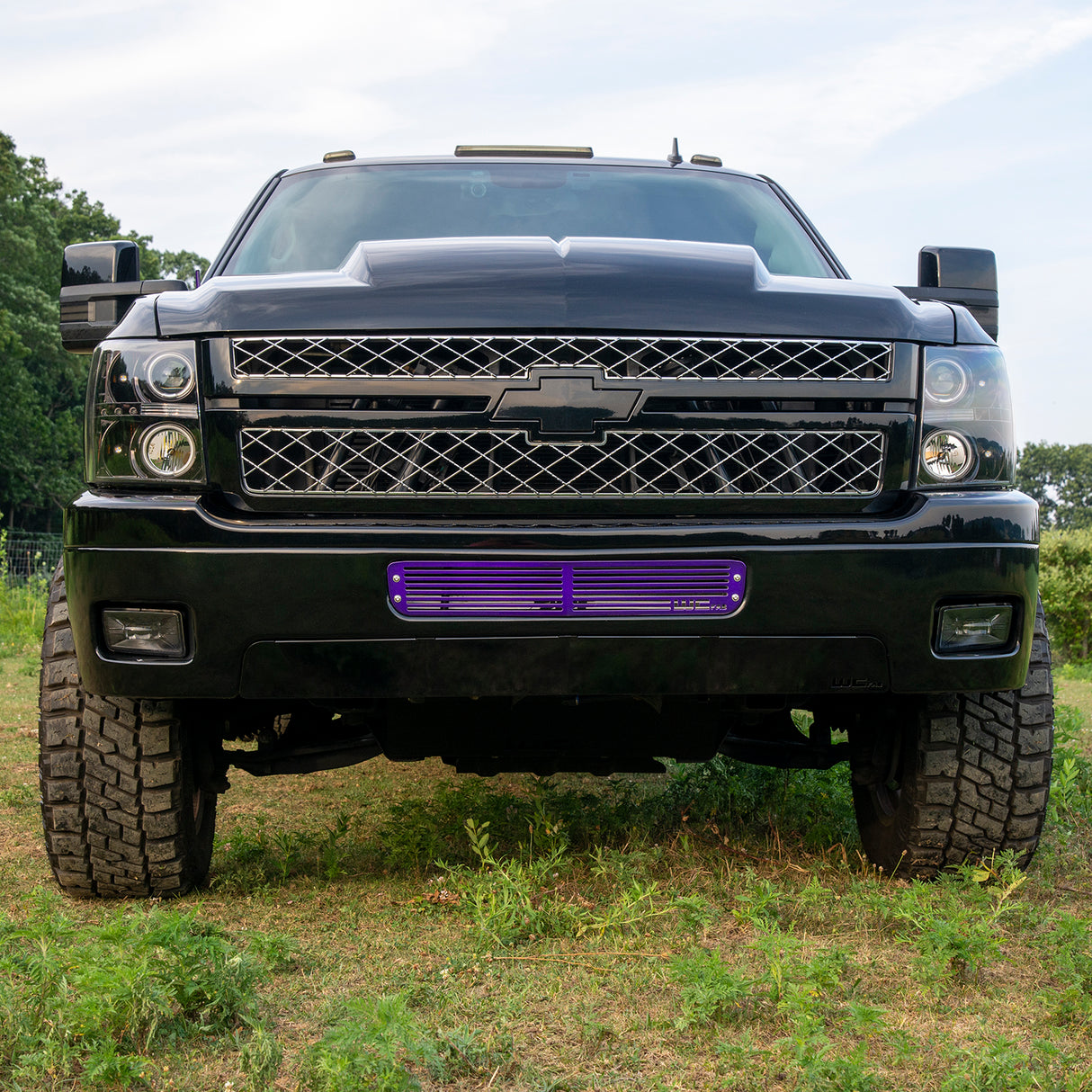 2011-2014 Duramax Bumper Grille - Wehrli Custom Fabrication