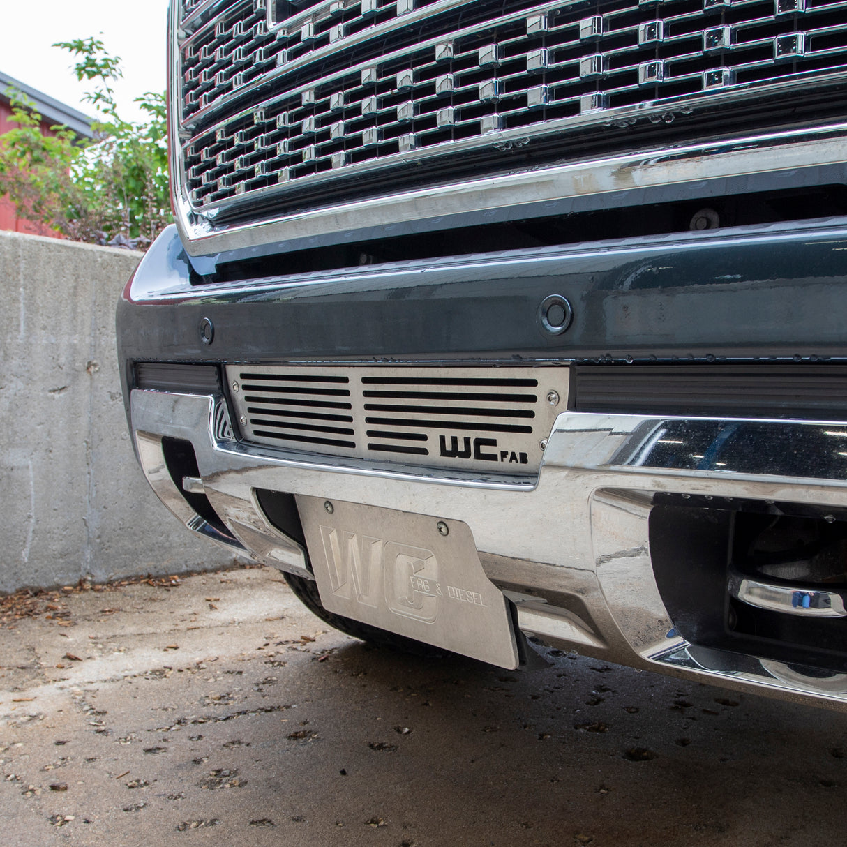 2015-2019 Duramax Sierra Bumper Grille - Wehrli Custom Fabrication