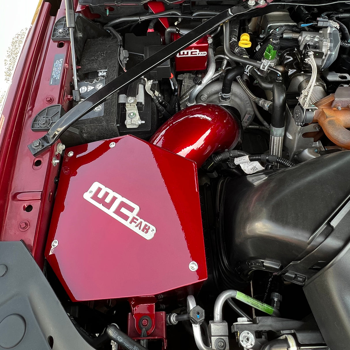 2019-2024 Cummins 5" Intake Kit with Air Box - Wehrli Custom Fabrication