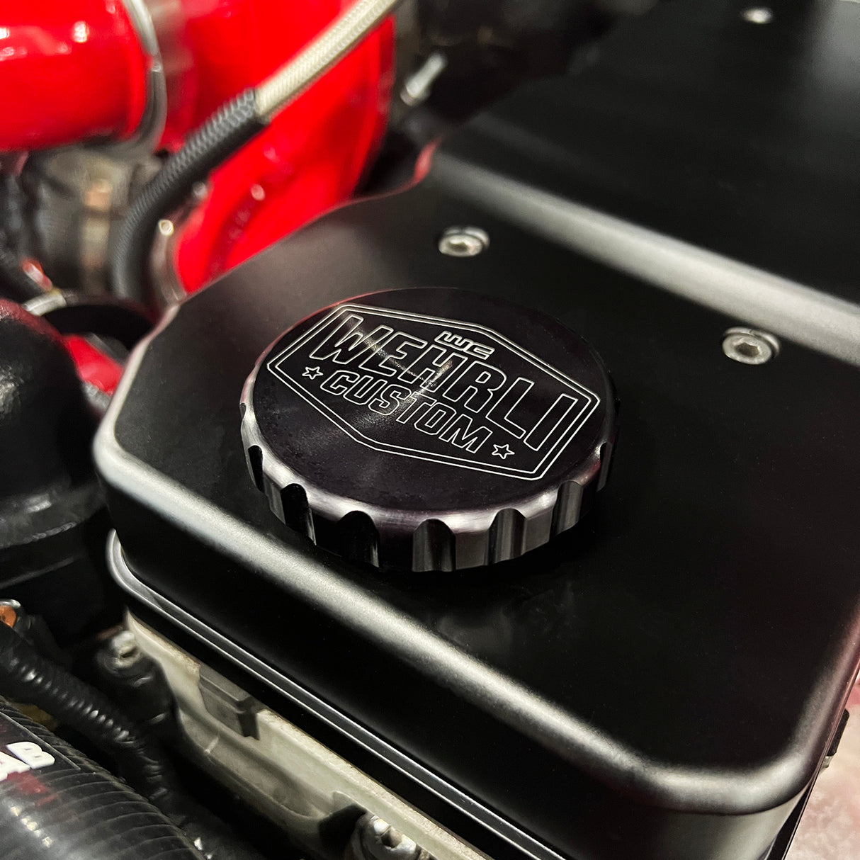 2006-2018 Cummins WCFab X D&J Precision Billet Valve Cover - Wehrli Custom Fabrication