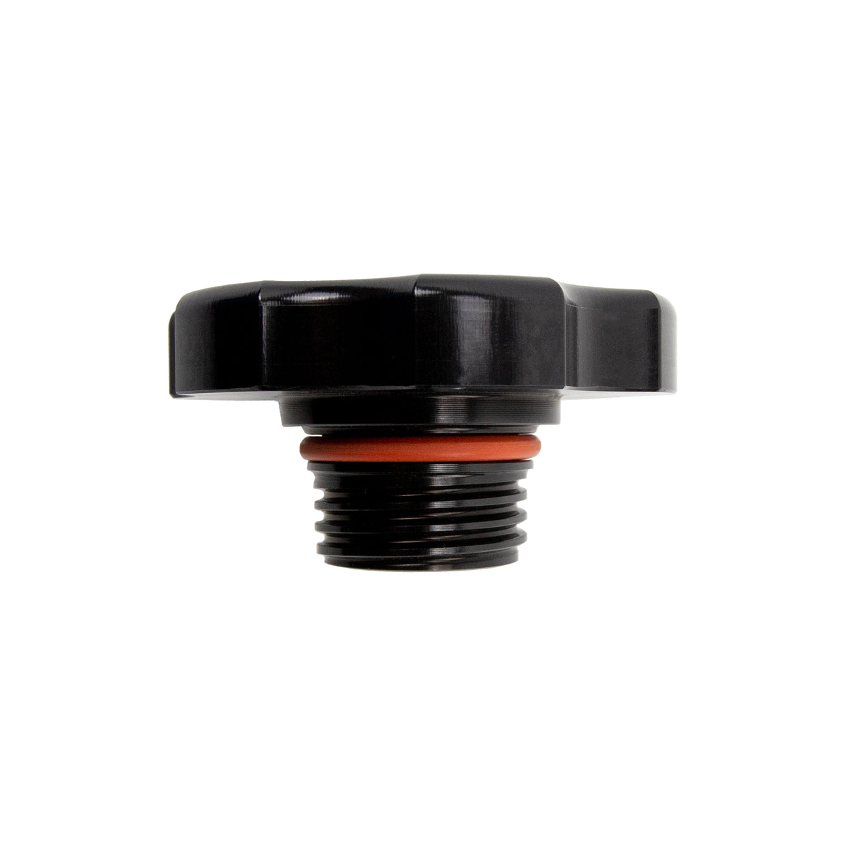 1998.5-2024 Cummins Billet Aluminum Black Anodized Oil Fill Cap - Wehrli Custom Fabrication
