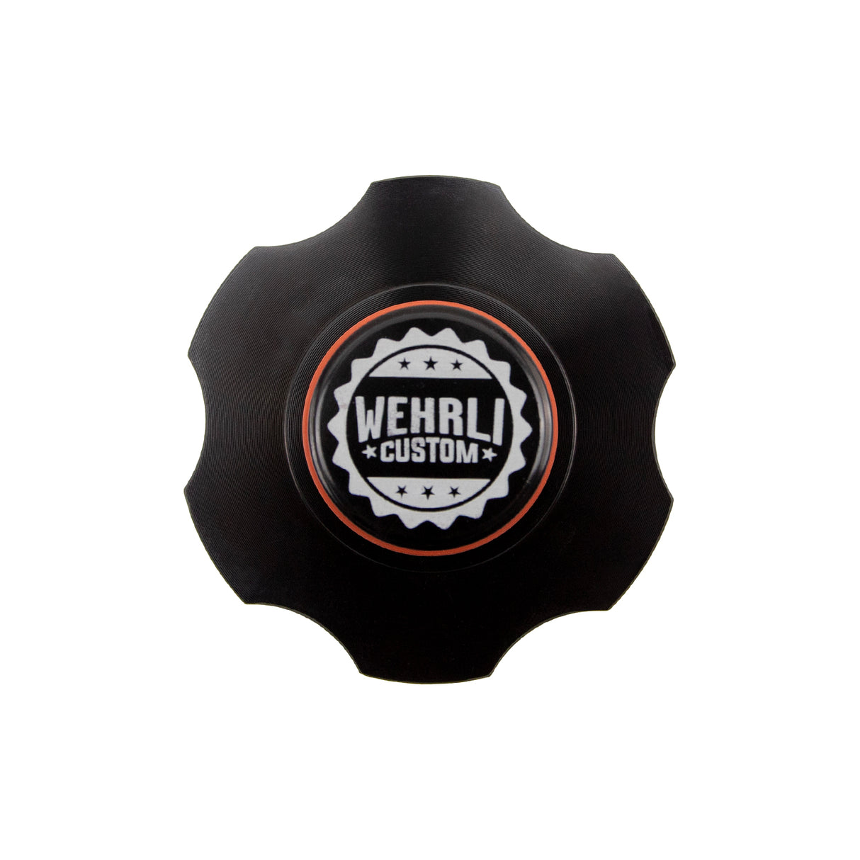1998.5-2024 Cummins Billet Aluminum Black Anodized Oil Fill Cap - Wehrli Custom Fabrication