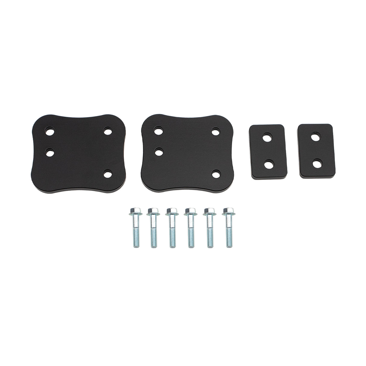 2011-2014 Duramax 3/8 In. Front Bumper Spacer Kit - Wehrli Custom Fabrication