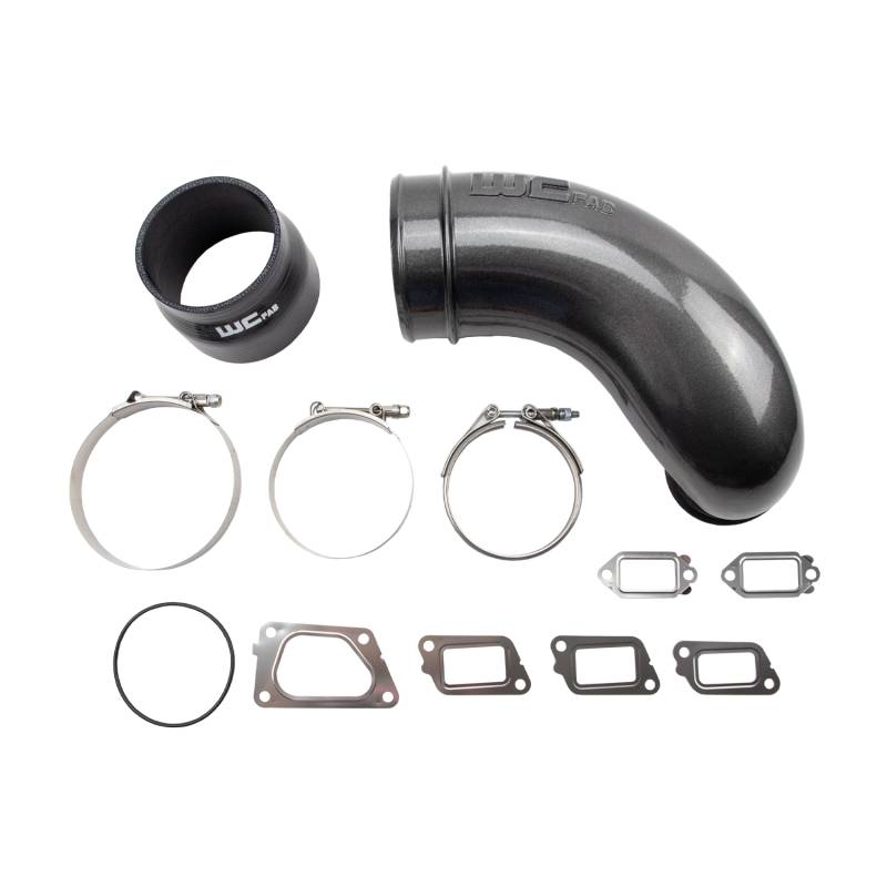 2011-2016 Duramax High Flow Turbo Intake Horn - Wehrli Custom Fabrication