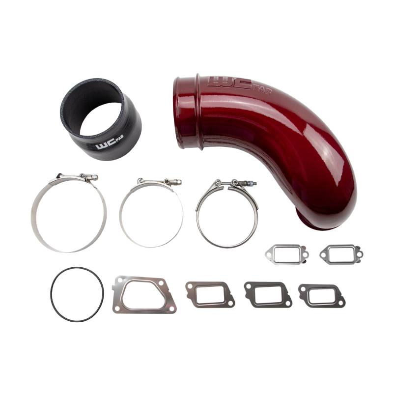 2011-2016 Duramax High Flow Turbo Intake Horn - Wehrli Custom Fabrication