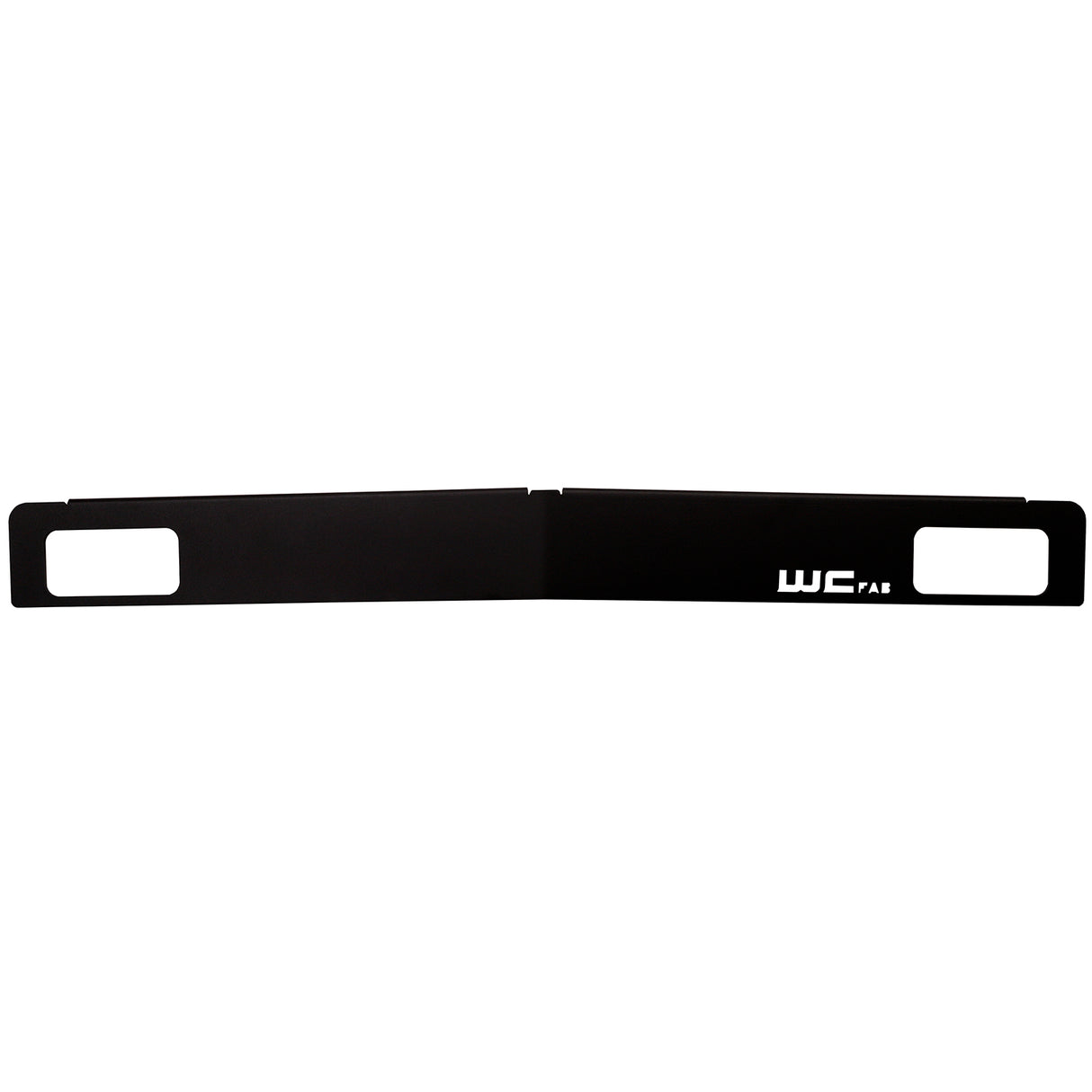 2015-2019 Duramax Front Bumper Valance Filler Panel Kit, With Tow Hook Holes, Raw - Wehrli Custom Fabrication