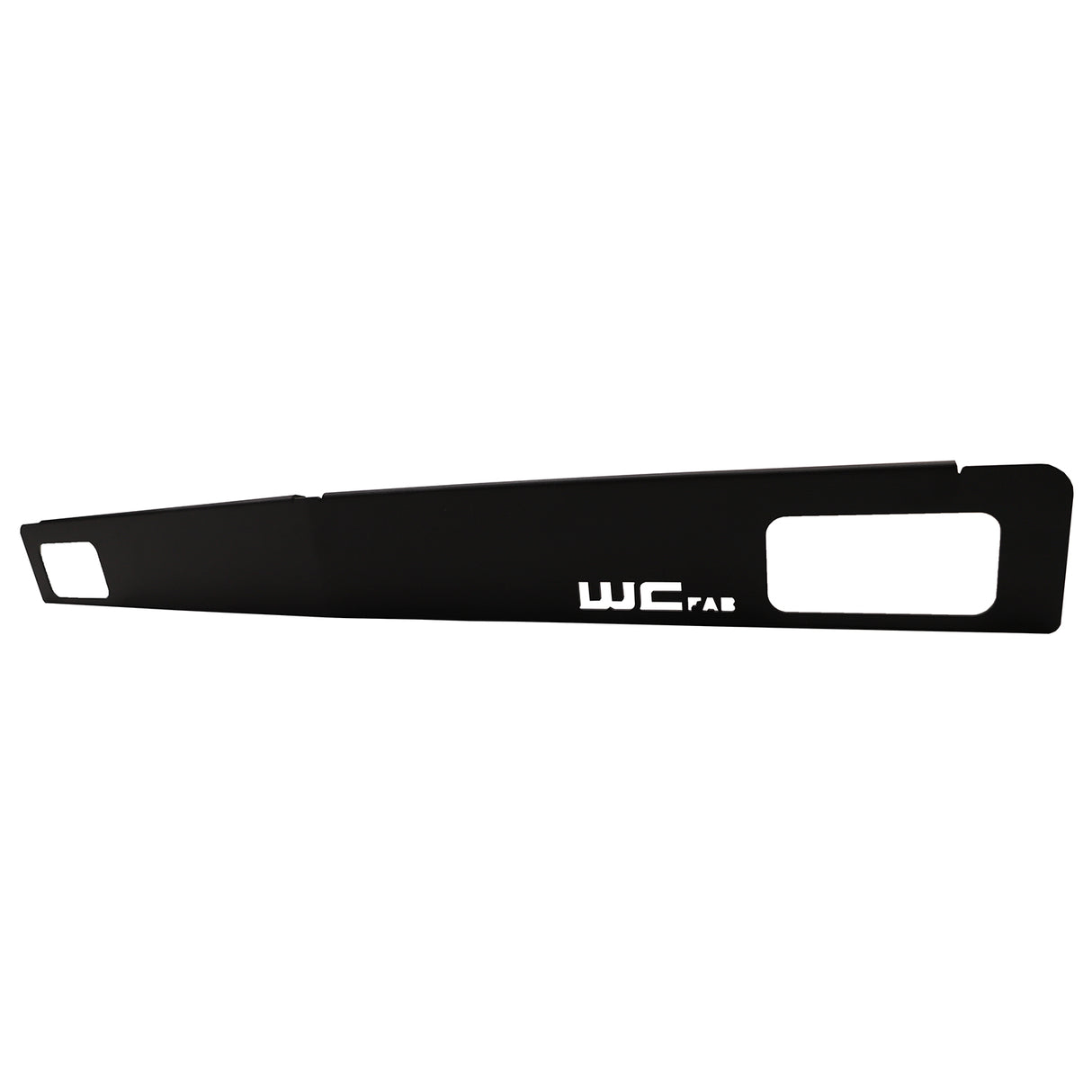 2015-2019 Duramax Front Bumper Valance Filler Panel Kit, With Tow Hook Holes, Fine Texture Black - Wehrli Custom Fabrication