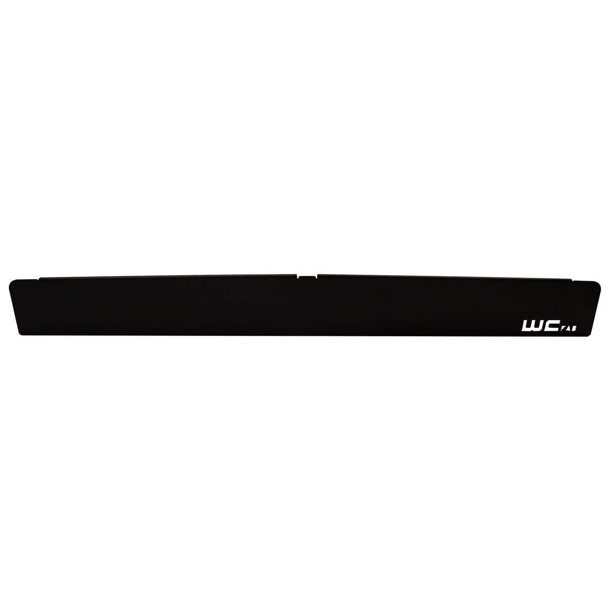 2015-2019 Duramax Front Bumper Valance Filler Panel Kit, Without Tow Hook Holes, Fine Texture Black - Wehrli Custom Fabrication