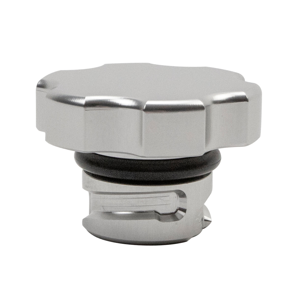 2001-2026 Duramax Billet Aluminum Clear Anodized Oil Fill Cap - Wehrli Custom Fabrication