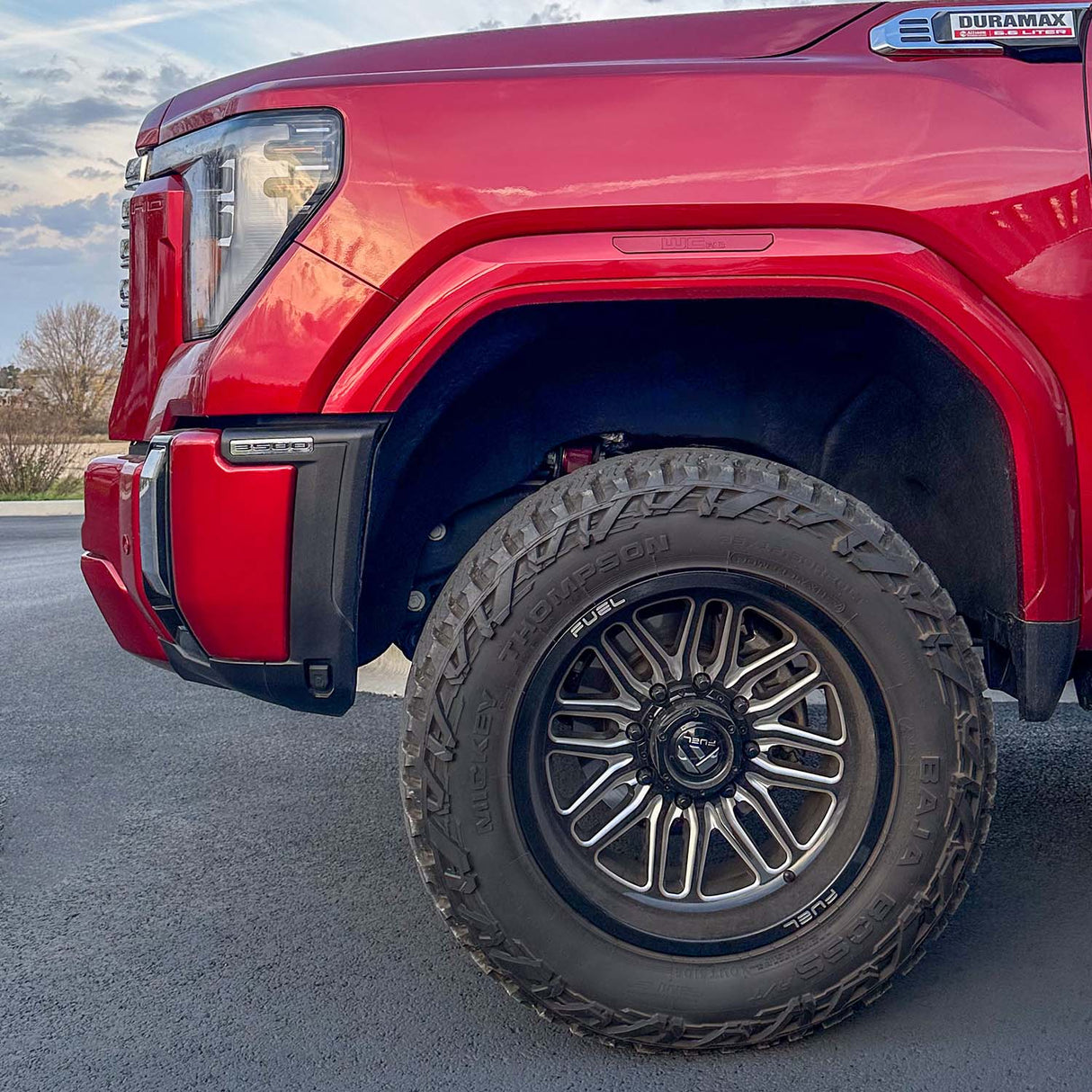 2020-2025 Duramax Truck 3/8" Front Bumper Spacer Kit - Wehrli Custom Fabrication