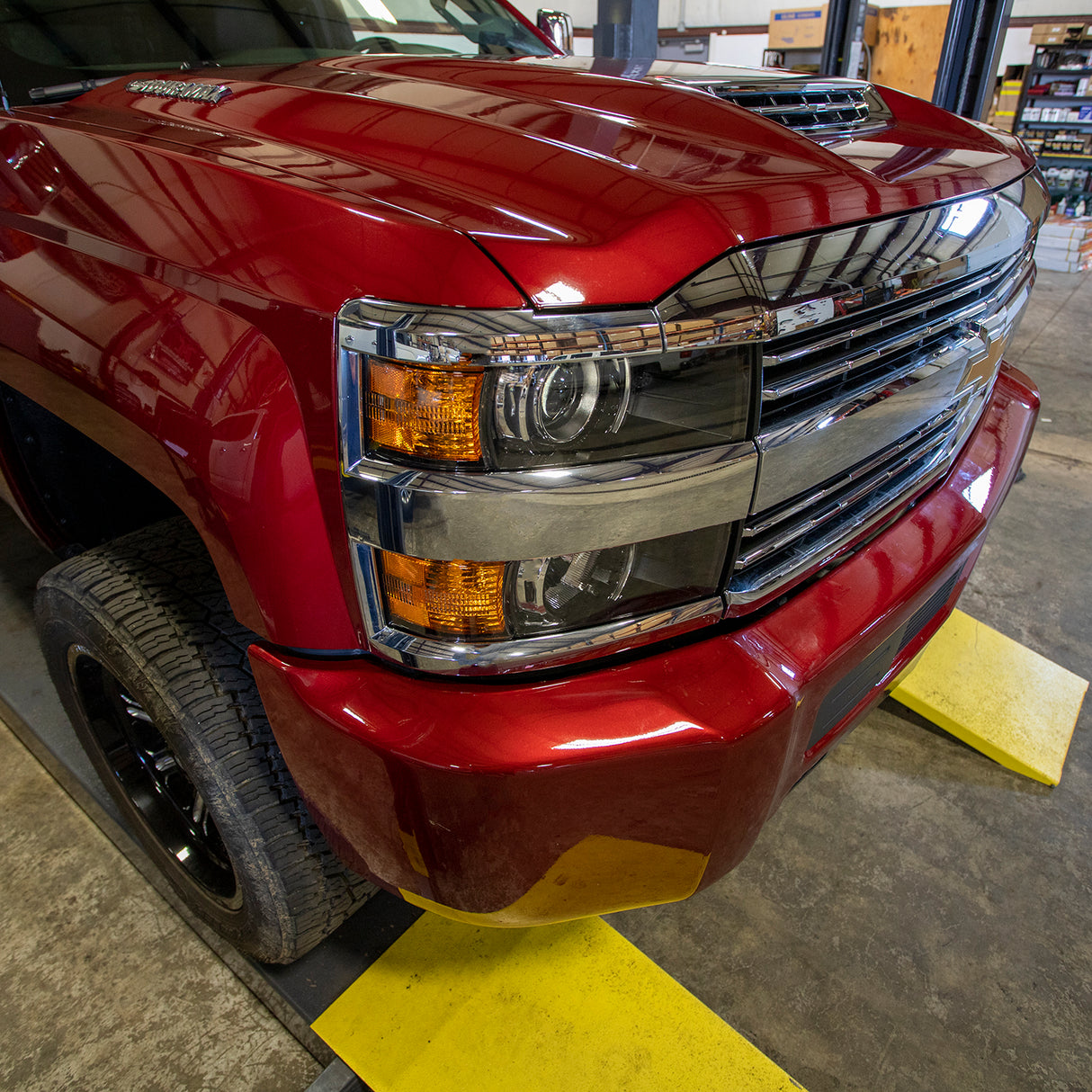 2015-2019 Duramax Truck 3/8" Front Bumper Spacer Kit - Wehrli Custom Fabrication