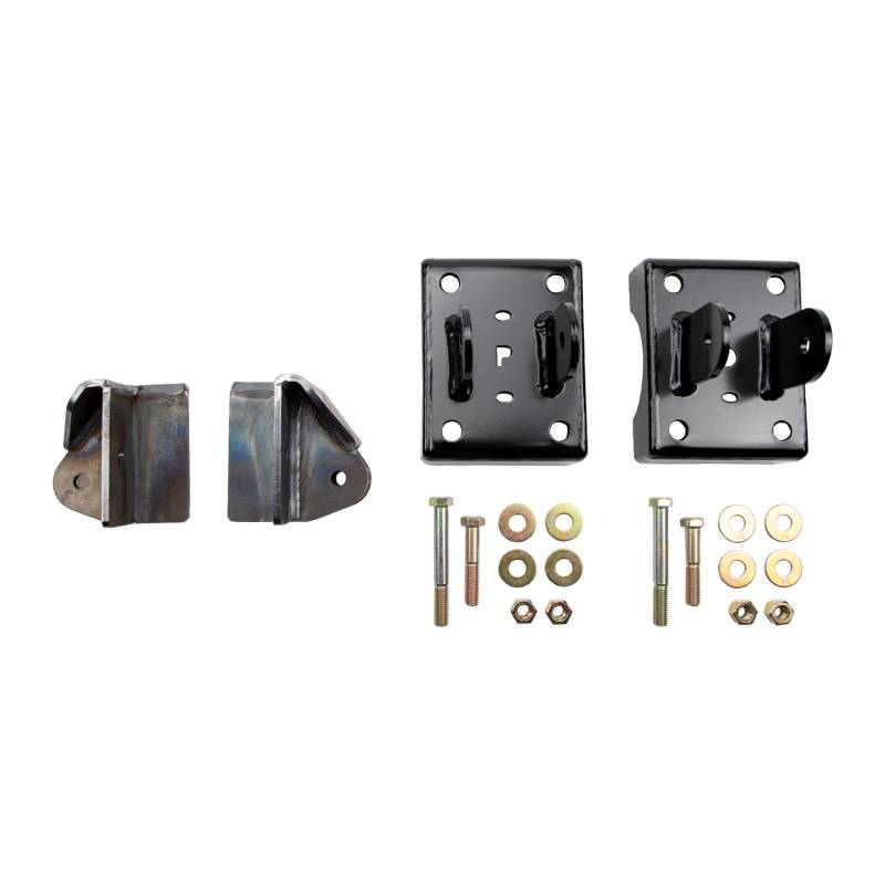 2017-2024 Powerstroke 4.5" Dana M300 Axle Traction Bar Brackets & Hardware Install Kit - Wehrli Custom Fabrication