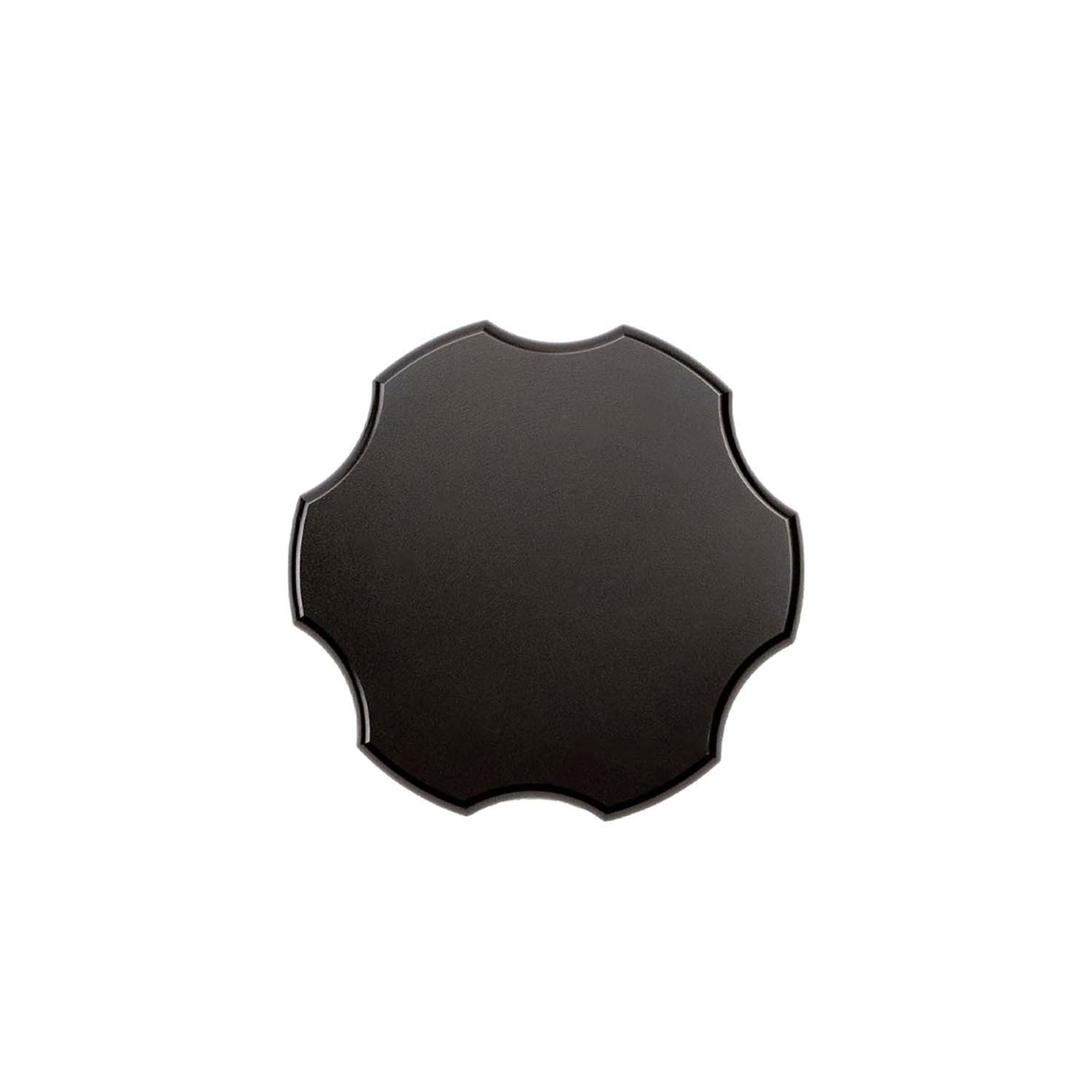 Universal Billet Aluminum Coolant Tank Cap, Black Anodized - Wehrli Custom Fabrication