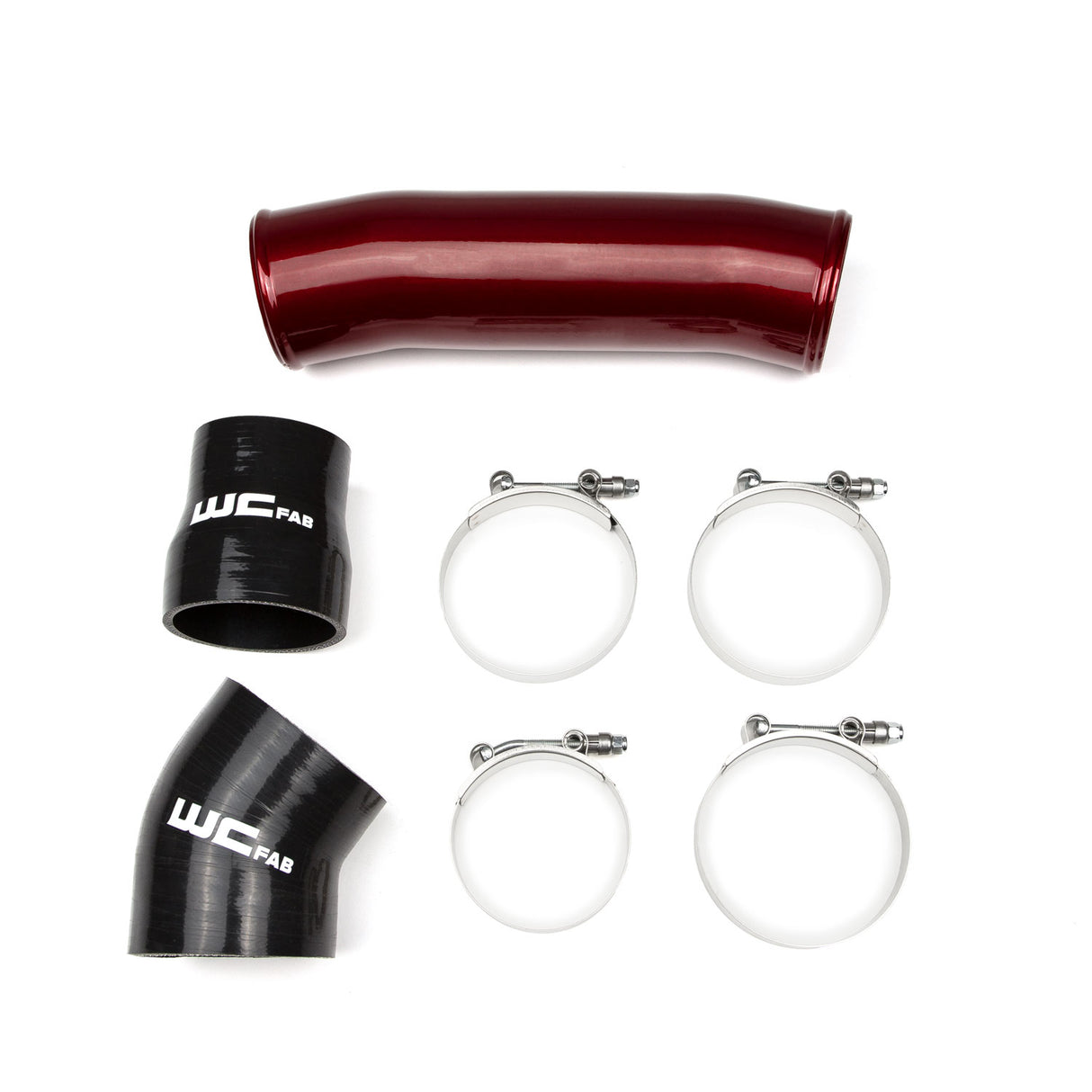 1998.5-2002 Cummins Passenger Side 3.5" Replacement Intercooler Pipe - Wehrli Custom Fabrication