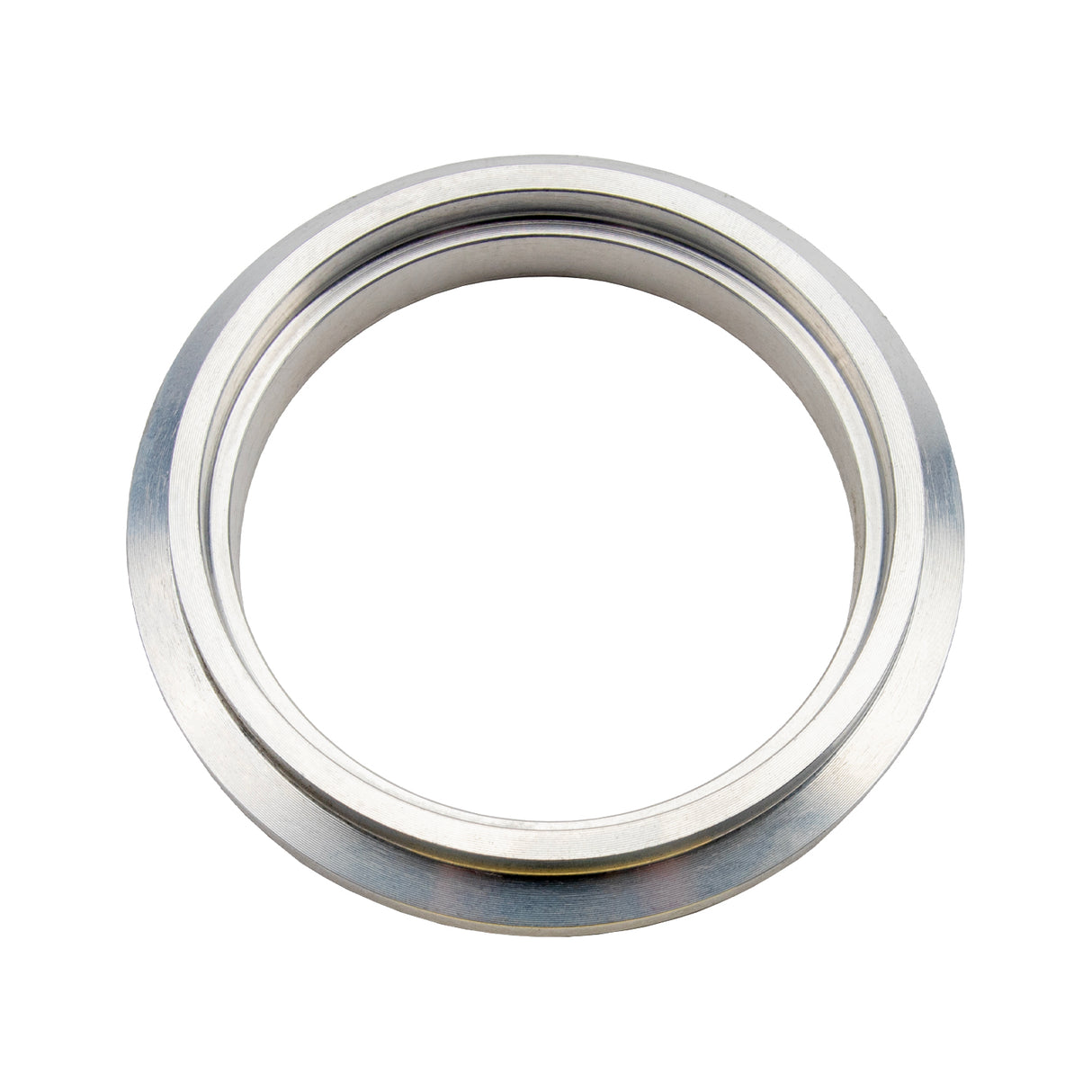 Universal 3" Billet Aluminum Male V Band Flange - Wehrli Custom Fabrication