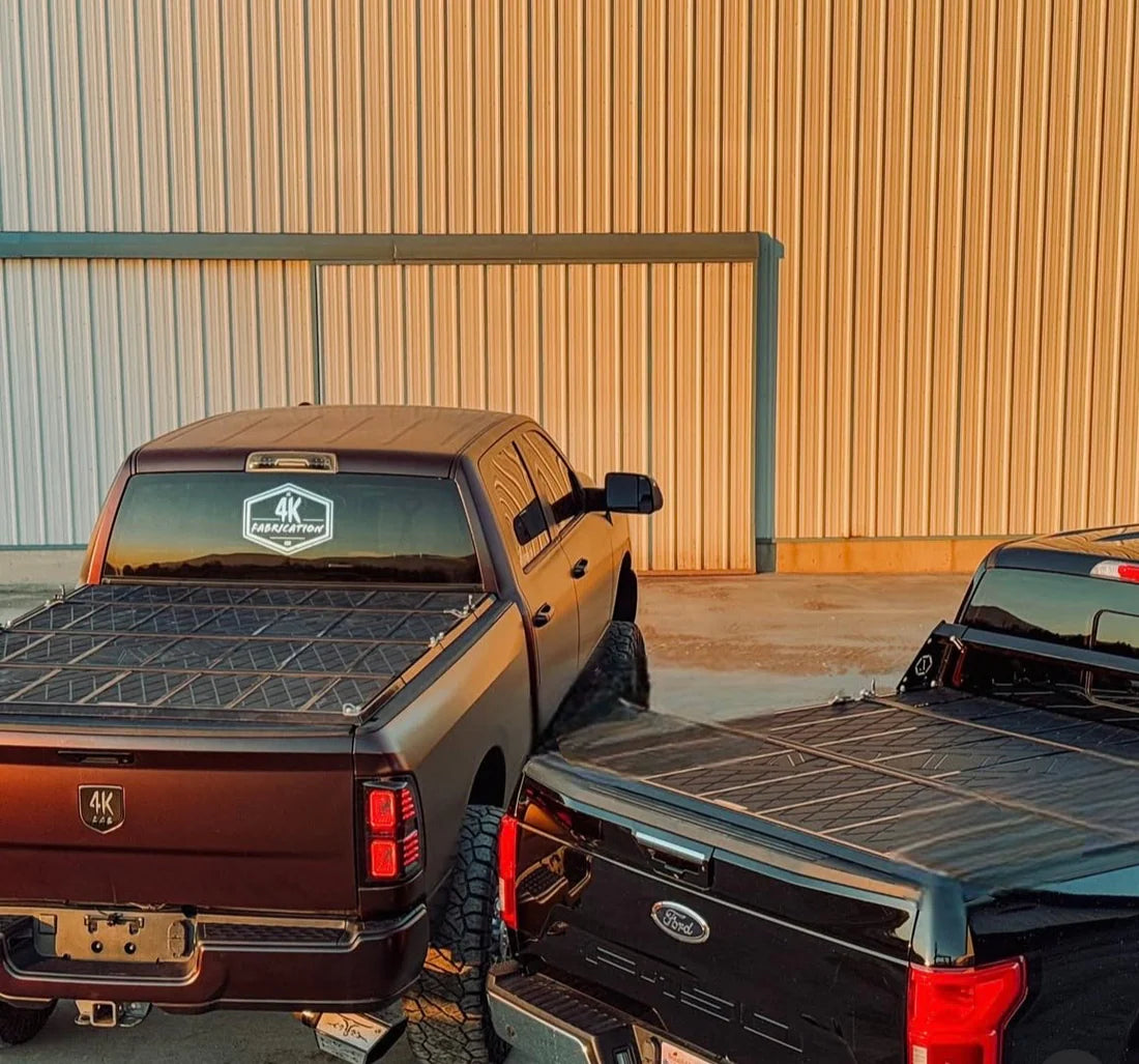 Universal Limitless Tri-Fold Aluminum Tonneau Cover