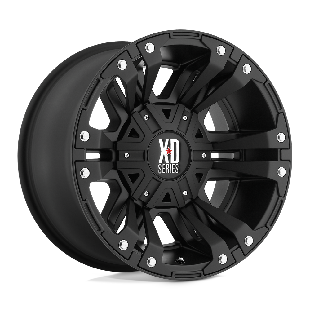 XD XD822 MONSTER II - Matte Black-Wheels-XD-XD82221087724N-Dirty Diesel Customs