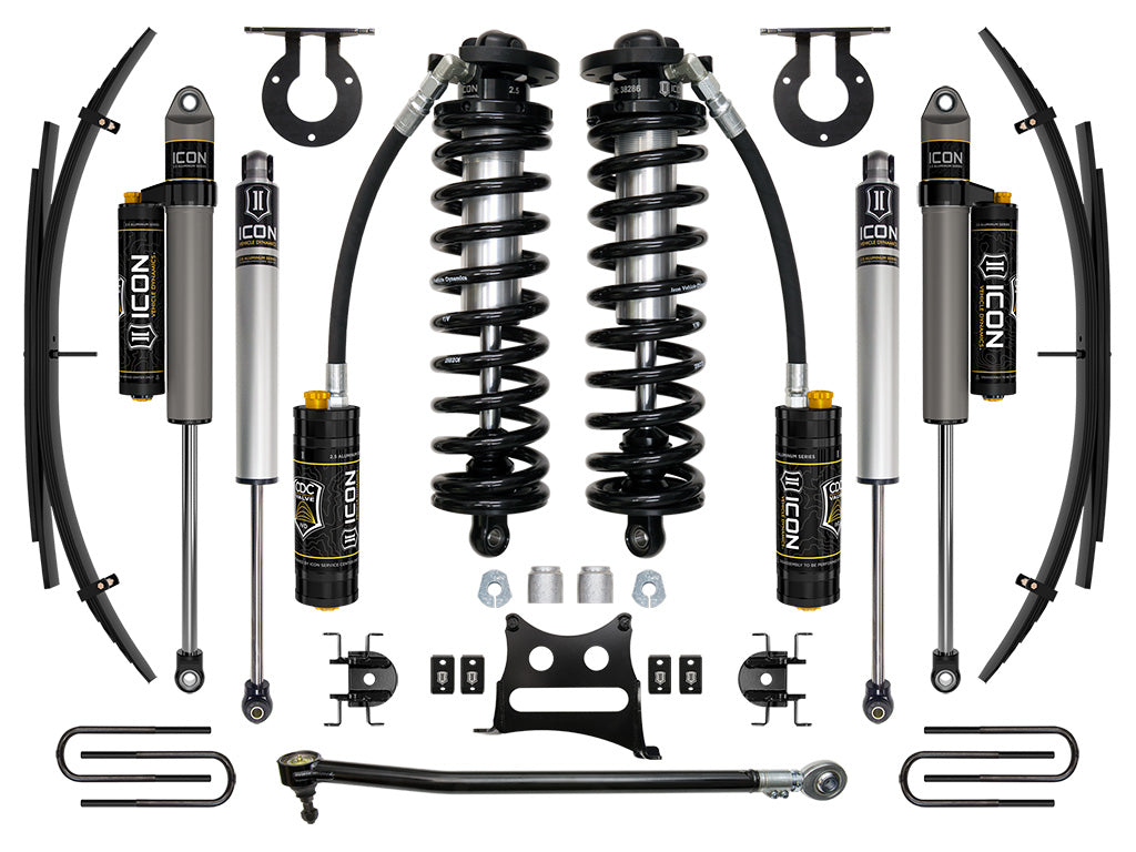 2017-2022 Powerstroke ICON 2.5 Front and Rear Lift Kit (ICOK63144L)