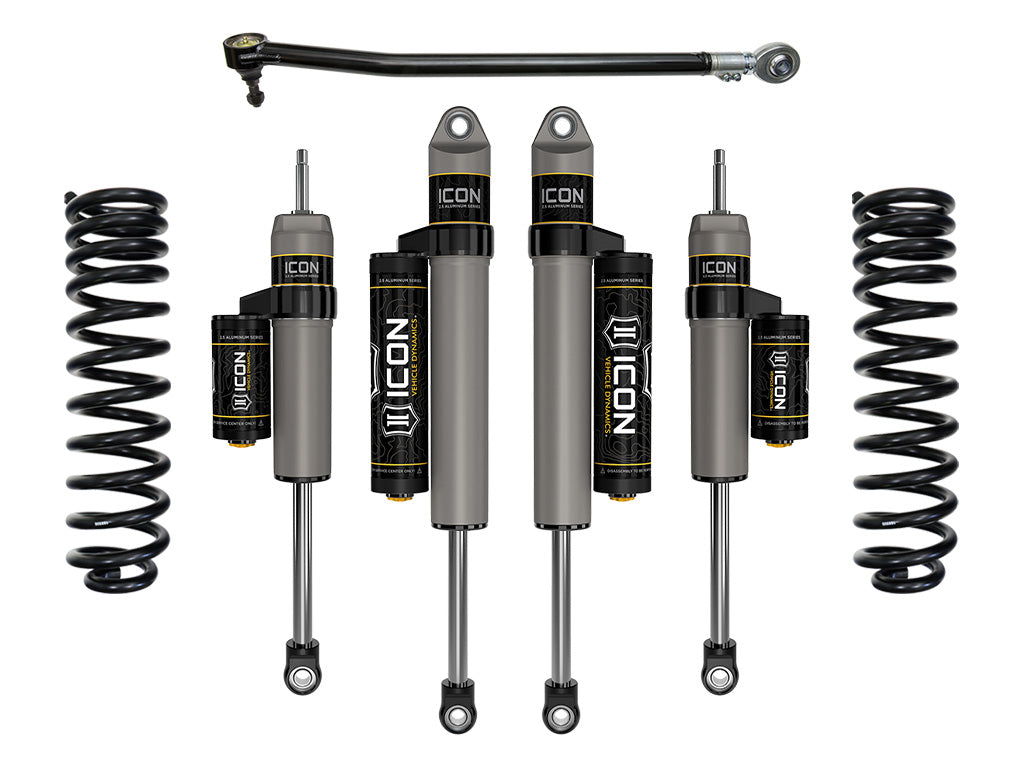 2023 Powerstroke ICON 2.5 Front and Rear Lift Kit (ICOK62593)