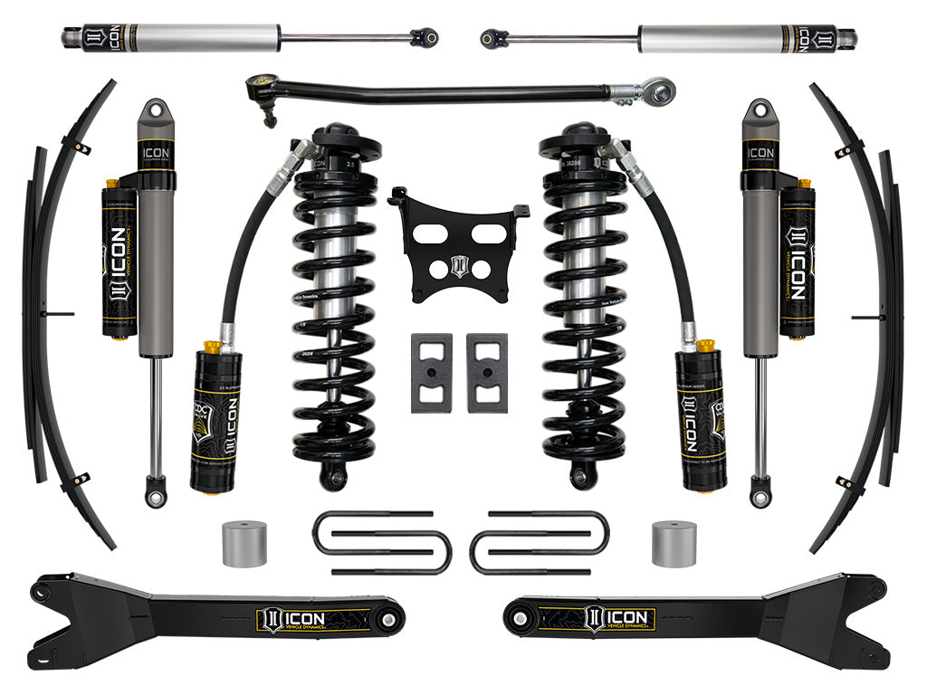 2023-2025 Powerstroke ICON 2.5 Front and Rear Lift Kit (ICOK63204RL)