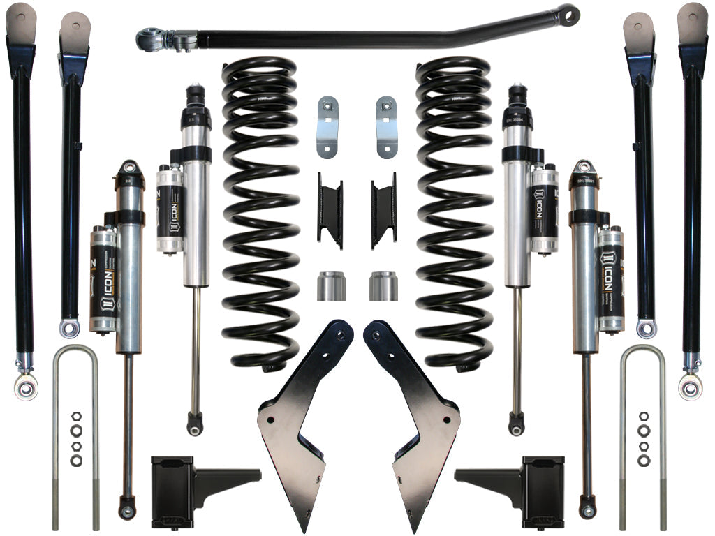 2008-2010 Powerstroke ICON Lift Kit (ICOK64553)