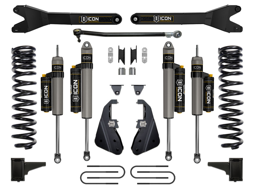 2017-2019 Powerstroke ICON Front and Rear Lift Kit (ICOK64514R)