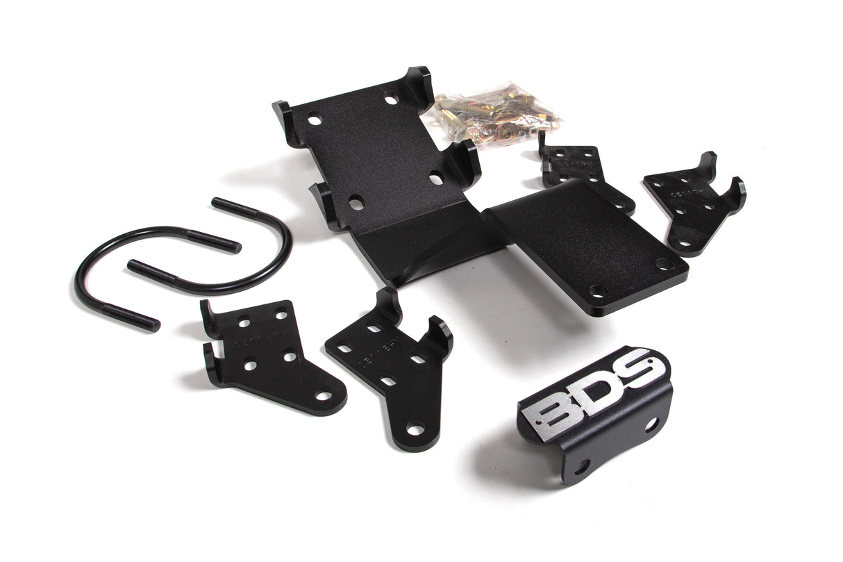 2017-2022 Powerstroke Dual Steering Stabilizer Mounting Kit (BDS55384)