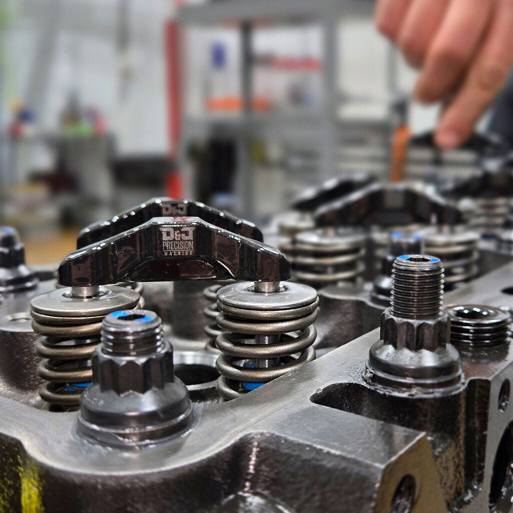 1998-2018 Cummins Billet Valve Bridges - D&J Precision Machine