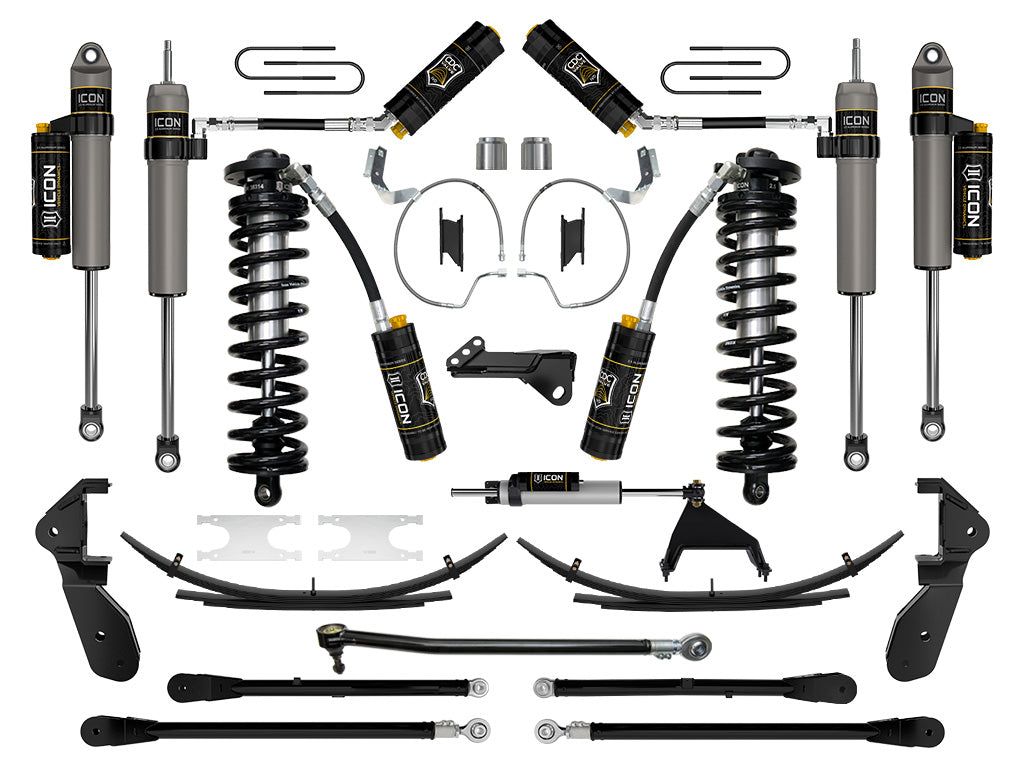 2023-2025 Powerstroke ICON Front and Rear Lift Kit (ICOK63177L)