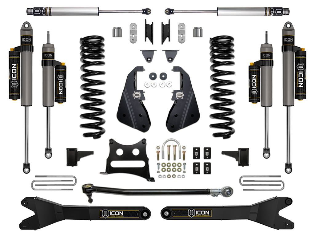 2020-2022 Powerstroke ICON Front and Rear Lift Kit (ICOK64525R)