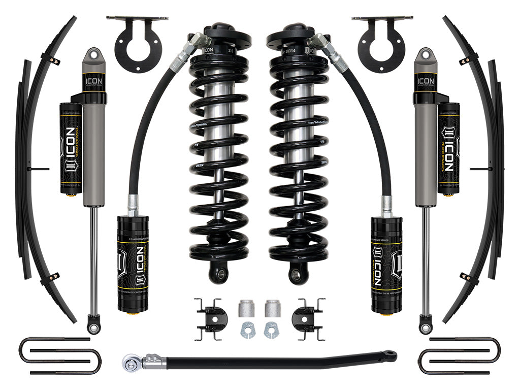 2011-2016 Powerstroke ICON 2.5 Front and Rear Lift Kit (ICOK63193)