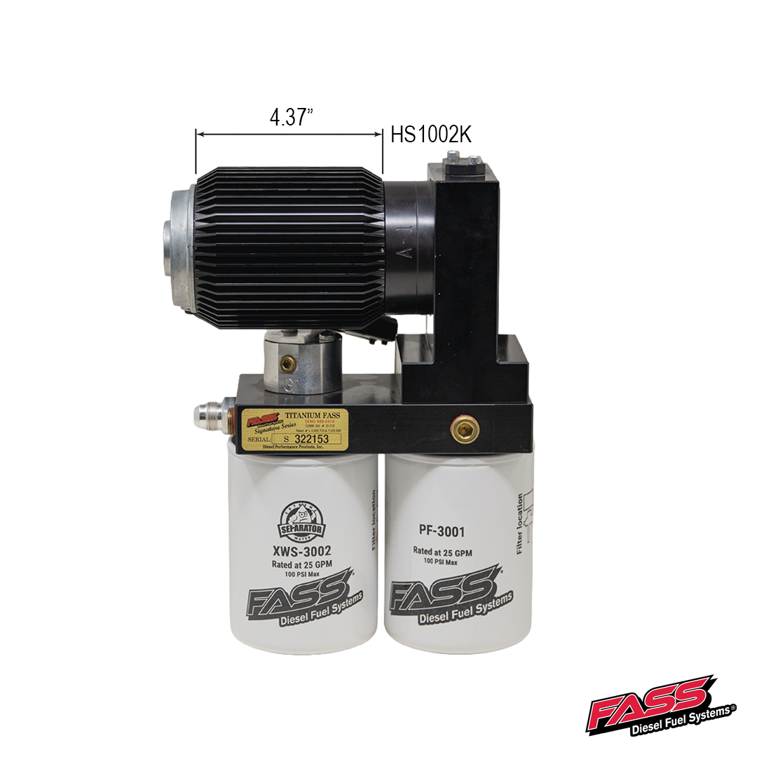 Universal FASS Fuel Pump Motor Heat Sink Kit (HS1001K)