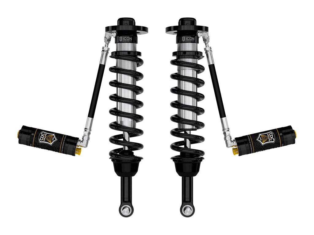 2021-2025 F-150 ICON 2.5 RR CDCV Front Coilover Kit (ICO91825C)