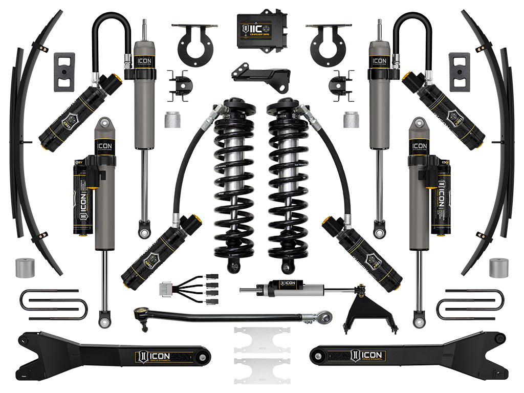 2023-2025 Powerstroke ICON 2.5 Front and Rear Lift Kit (ICOK63207RL)