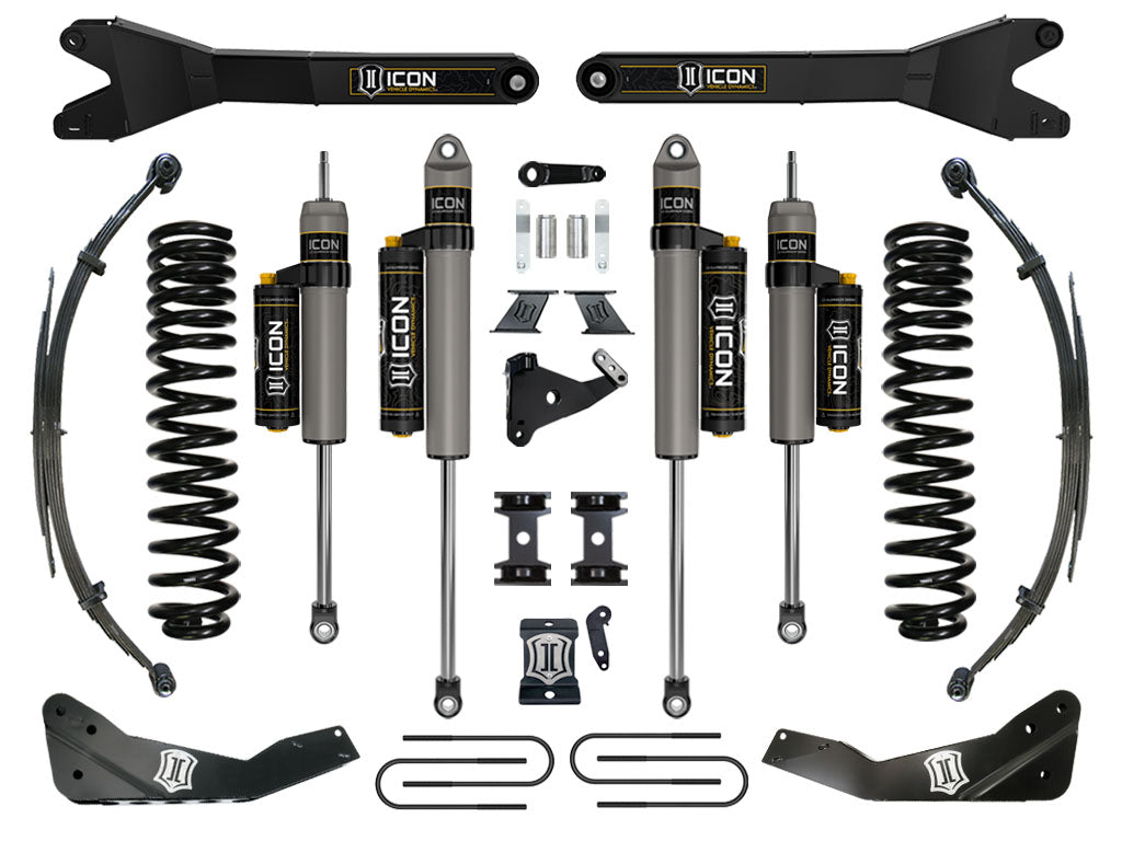 2011-2016 Powerstroke ICON Front and Rear Lift Kit (ICOK67304R)
