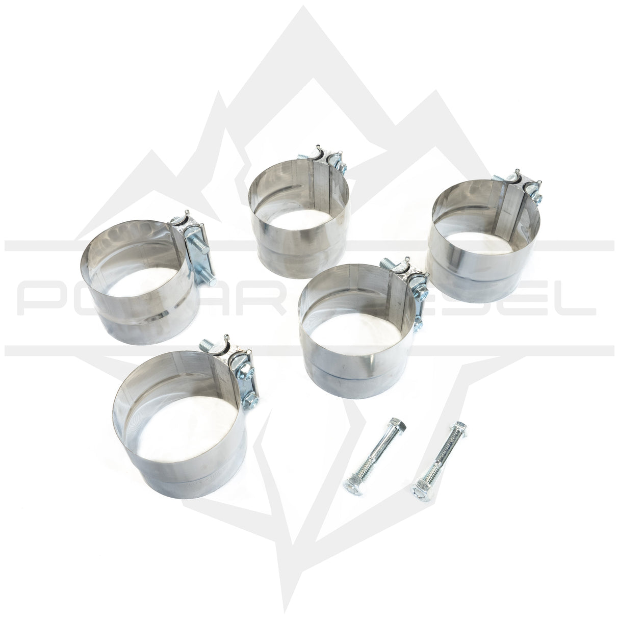 2011-2026 Ford Powerstroke 6.7L 4" SS Downpipe Back Exhaust - No Muffler (PD-1-12334142)