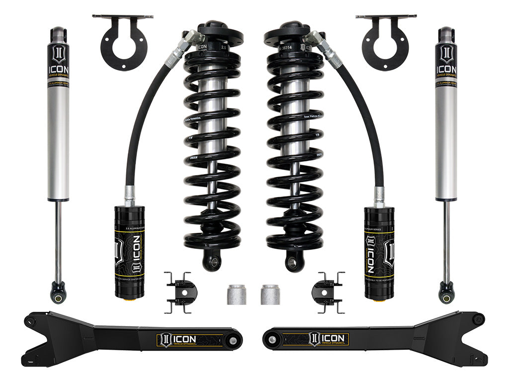 2023-2025 Powerstroke ICON 2.5 Front and Rear Lift Kit (ICOK63201R)