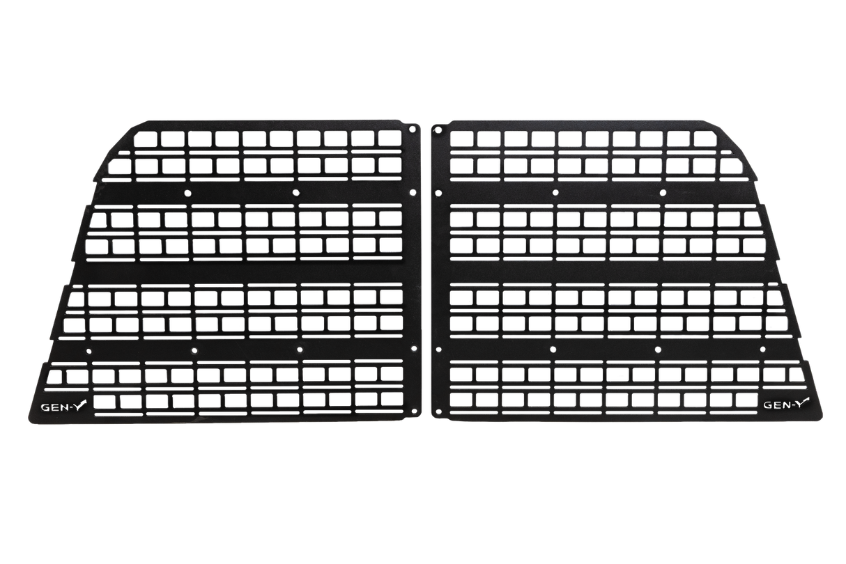 Gen-Y DEFIANCE Headache Rack 2 Outer MOLLE Panels for 2017-2026 Ford F-250 and F-350 Super Duty (GH-28201)