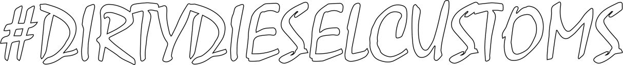 #dirtydieselcustoms-Sticker-Dirty Diesel Customs-#dirtydieselcustoms-1-Dirty Diesel Customs