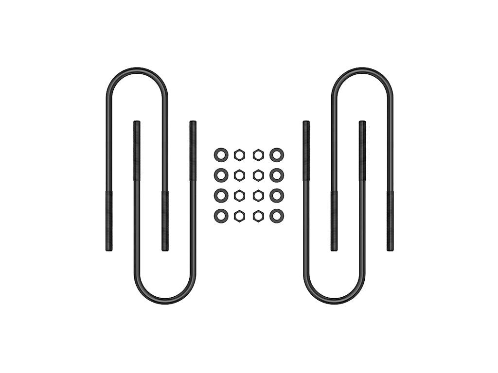 1999-2010 Powerstroke ICON Leaf Spring Axle U-Bolt Kit (ICO37003)