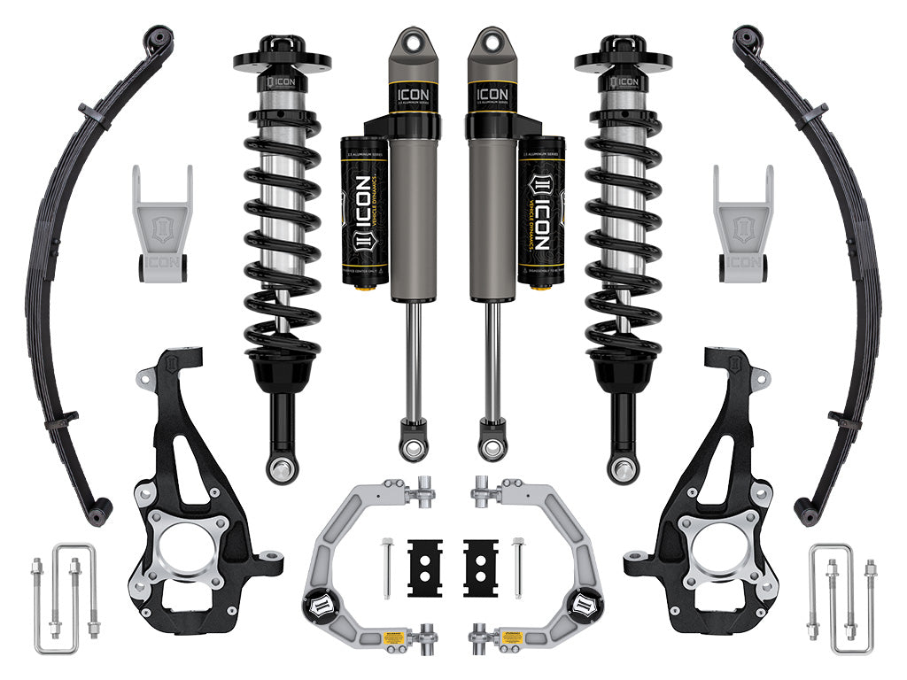 2021-2025 F-150 ICON Front and Rear Lift Kit (ICOK93142L)